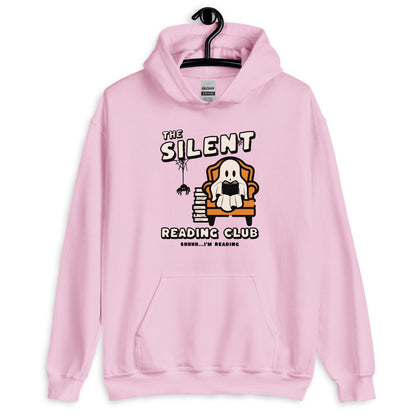 The Silent Reading Club Hoodie - The Bean Workshop - Ghost, Halloween, hoodie, Silent Reading Club