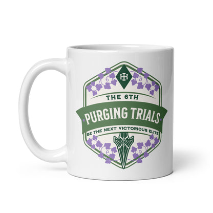 The Sixth Purging Trials Coffee Mug - The Bean Workshop - ceramic cup, coffee mug, cup, kai azer, lauren roberts, mug, paedyn gray, powerless