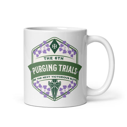 The Sixth Purging Trials Coffee Mug - The Bean Workshop - ceramic cup, coffee mug, cup, kai azer, lauren roberts, mug, paedyn gray, powerless