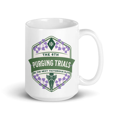 The Sixth Purging Trials Coffee Mug - The Bean Workshop - ceramic cup, coffee mug, cup, kai azer, lauren roberts, mug, paedyn gray, powerless
