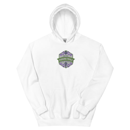 The Sixth Purging Trials Embroidered Hoodie - The Bean Workshop - embroidered, hoodie, kai azer, lauren roberts, paedyn gray, powerless