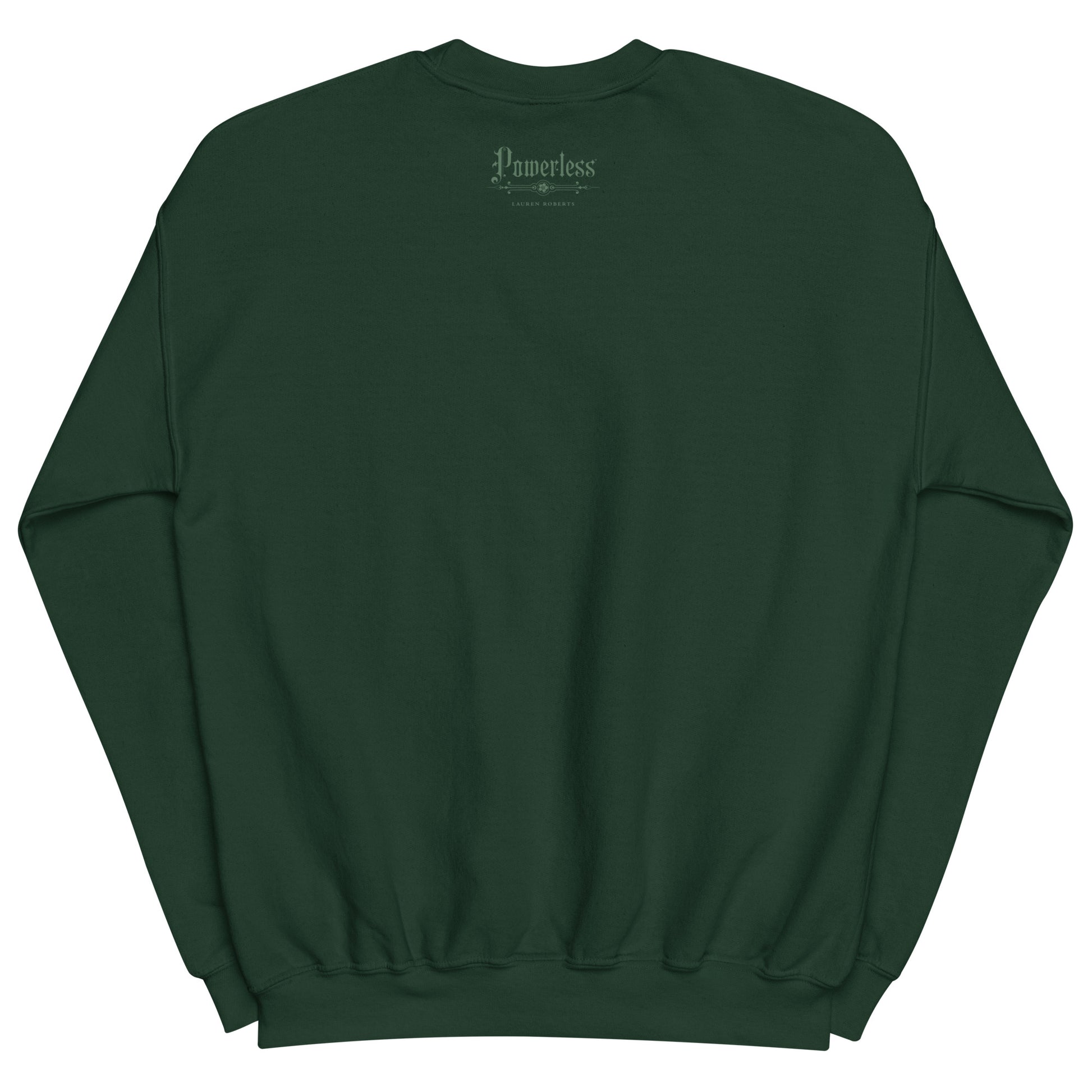 The Sixth Purging Trials Embroidered Sweatshirt - The Bean Workshop - embroidered, kai azer, lauren roberts, paedyn gray, powerless, pullover, sweater, sweatshirt