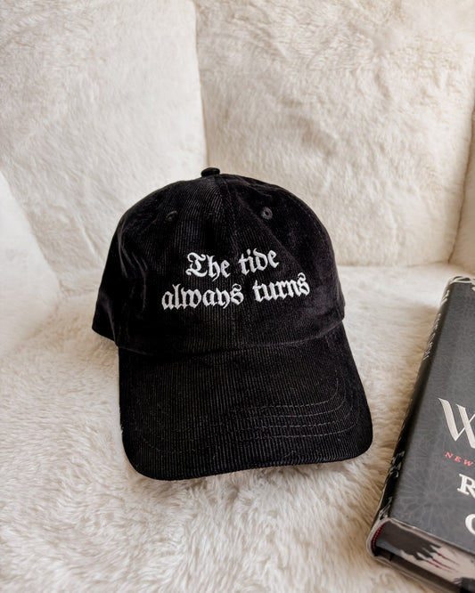 The Tide Always Turns Vintage Corduroy Cap