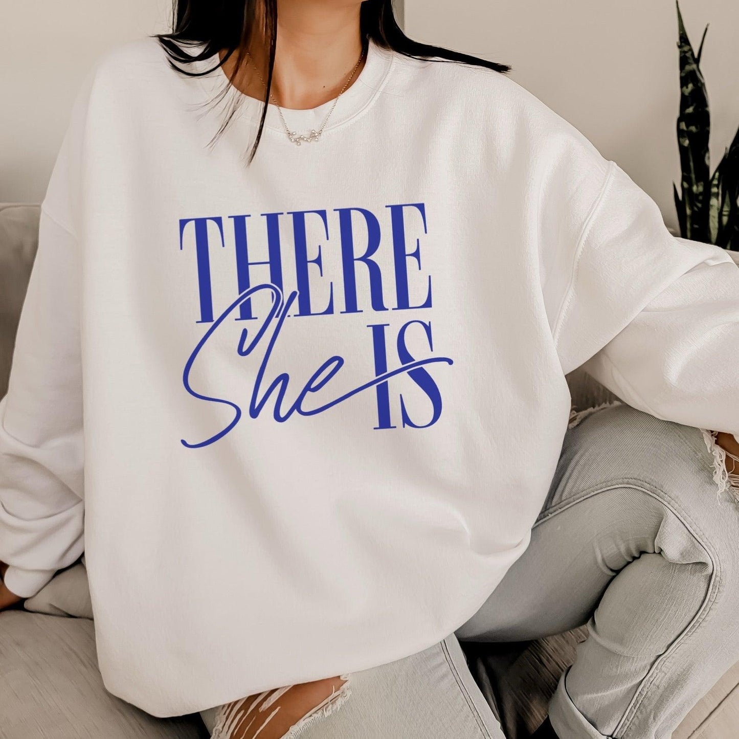 There She Is Raihn and Oraya Sweatshirt - The Bean Workshop - carissa broadbent, sweatshirt, the serpent and the wings of night