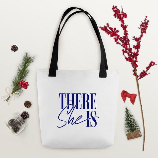 There She Is Tote Bag - The Bean Workshop - Bookish Accesories, Bookish Fashion, Carissa Broadbent, Fandom Merch, Oraya, The Serpent and The Wings of Night, tote bag