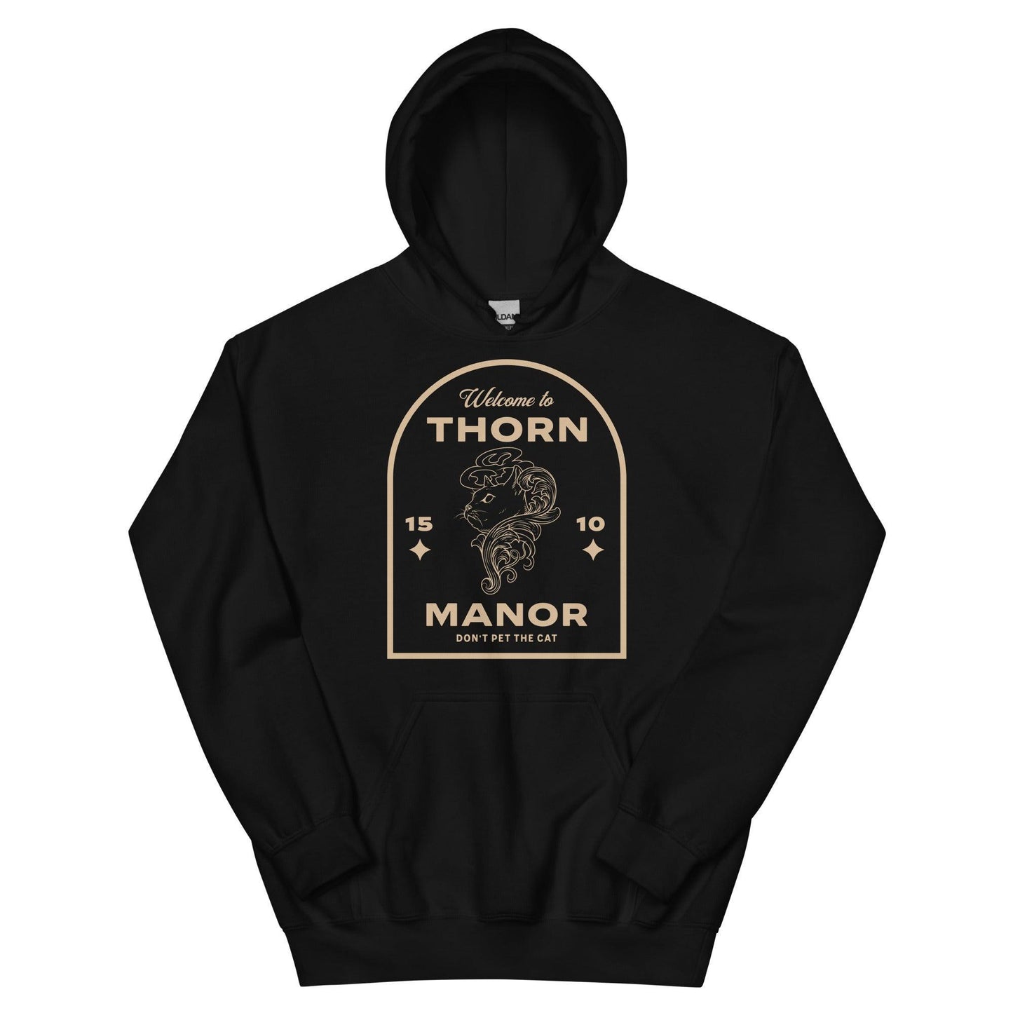 Thorn Manor Hoodie - The Bean Workshop - hoodie, margaret rogerson, sorcery of thorns