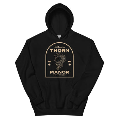 Thorn Manor Hoodie - The Bean Workshop - hoodie, margaret rogerson, sorcery of thorns
