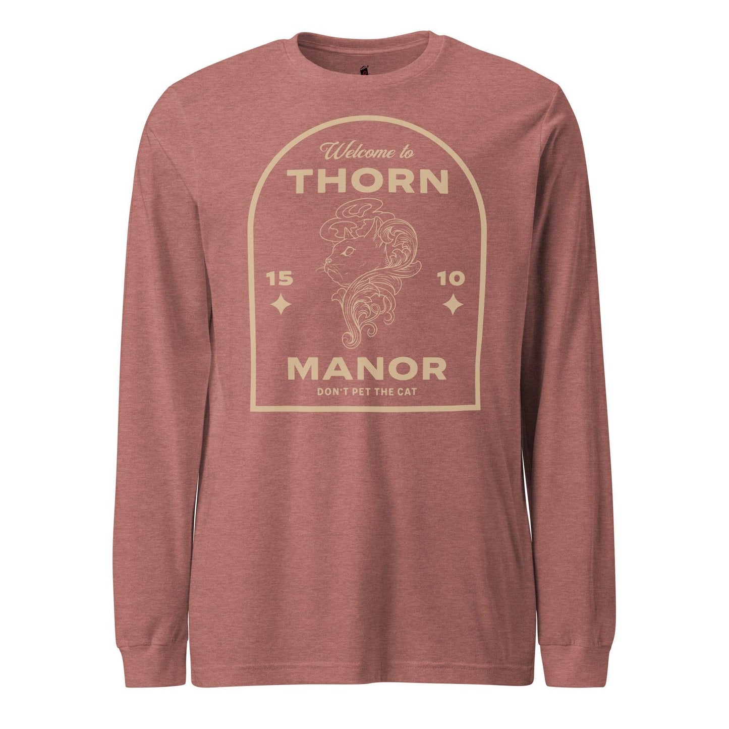 Thorn Manor Long Sleeve Tee Shirt - The Bean Workshop - long sleeve tee, margaret rogerson, sorcery of thorns