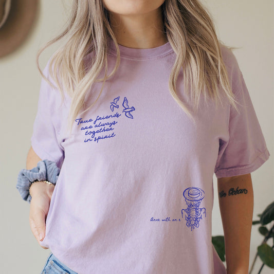 True Friends Are Always Together in Spirit T-Shirt