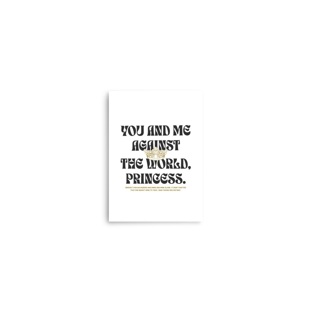 Twisted Games Rhys & Bridget Poster - The Bean Workshop - Ana Huang, poster, Rhys & Bridget, Twisted, Twisted Games