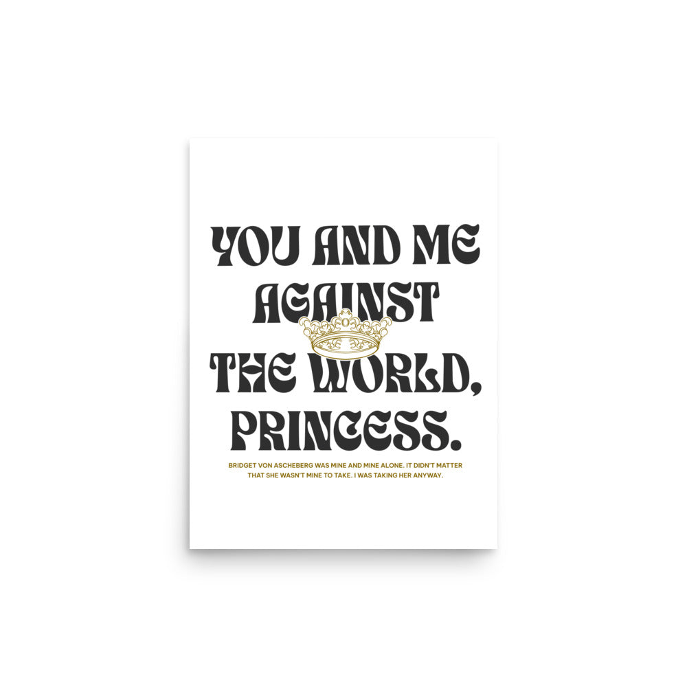 Twisted Games Rhys & Bridget Poster - The Bean Workshop - Ana Huang, poster, Rhys & Bridget, Twisted, Twisted Games