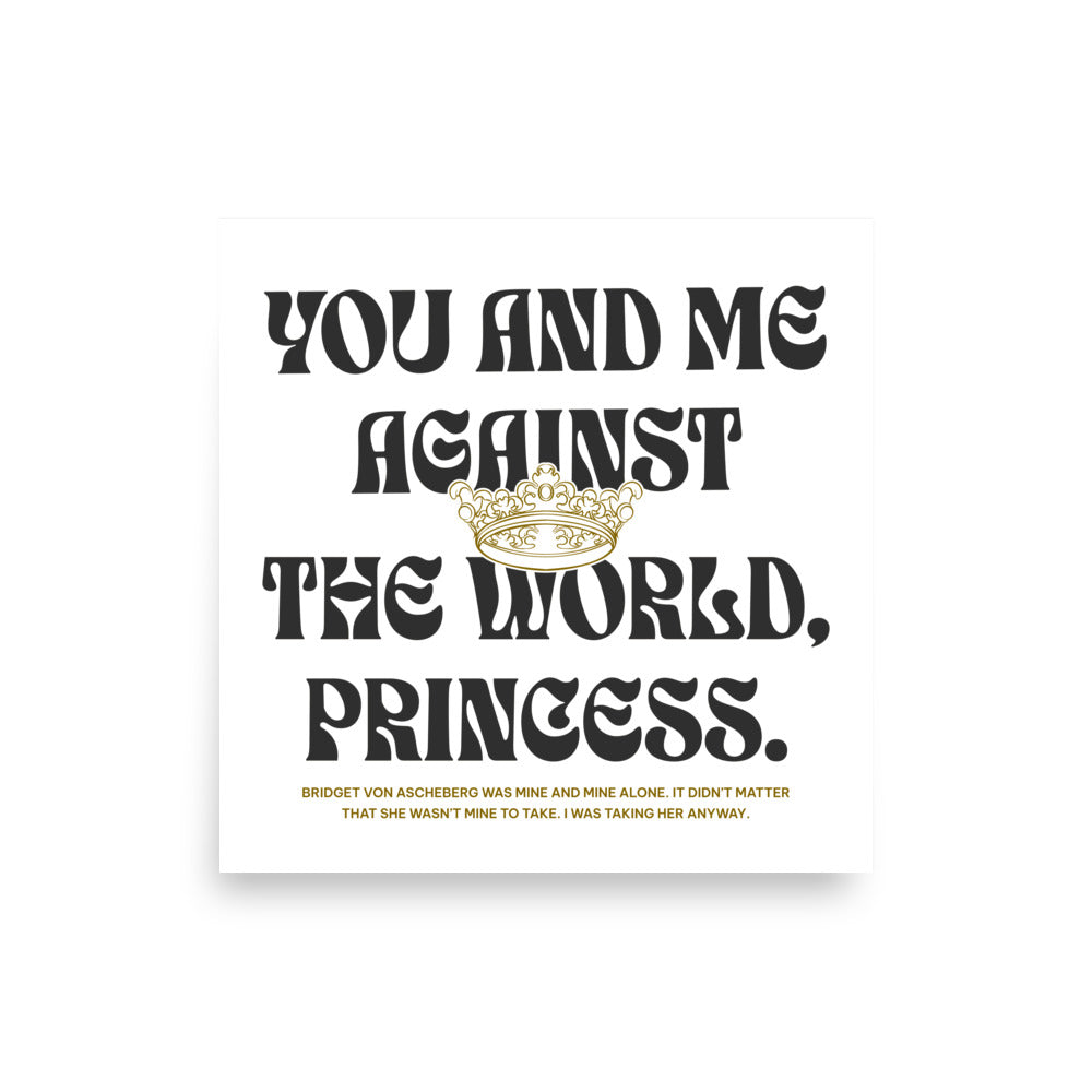 Twisted Games Rhys & Bridget Poster - The Bean Workshop - Ana Huang, poster, Rhys & Bridget, Twisted, Twisted Games