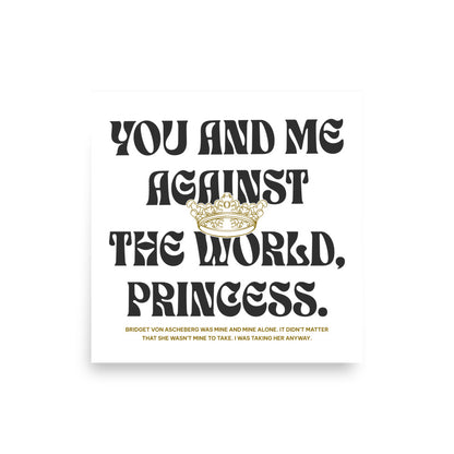 Twisted Games Rhys & Bridget Poster - The Bean Workshop - Ana Huang, poster, Rhys & Bridget, Twisted, Twisted Games