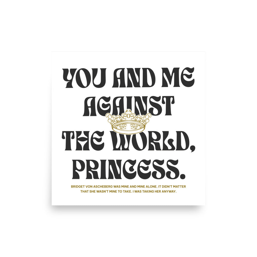 Twisted Games Rhys & Bridget Poster - The Bean Workshop - Ana Huang, poster, Rhys & Bridget, Twisted, Twisted Games