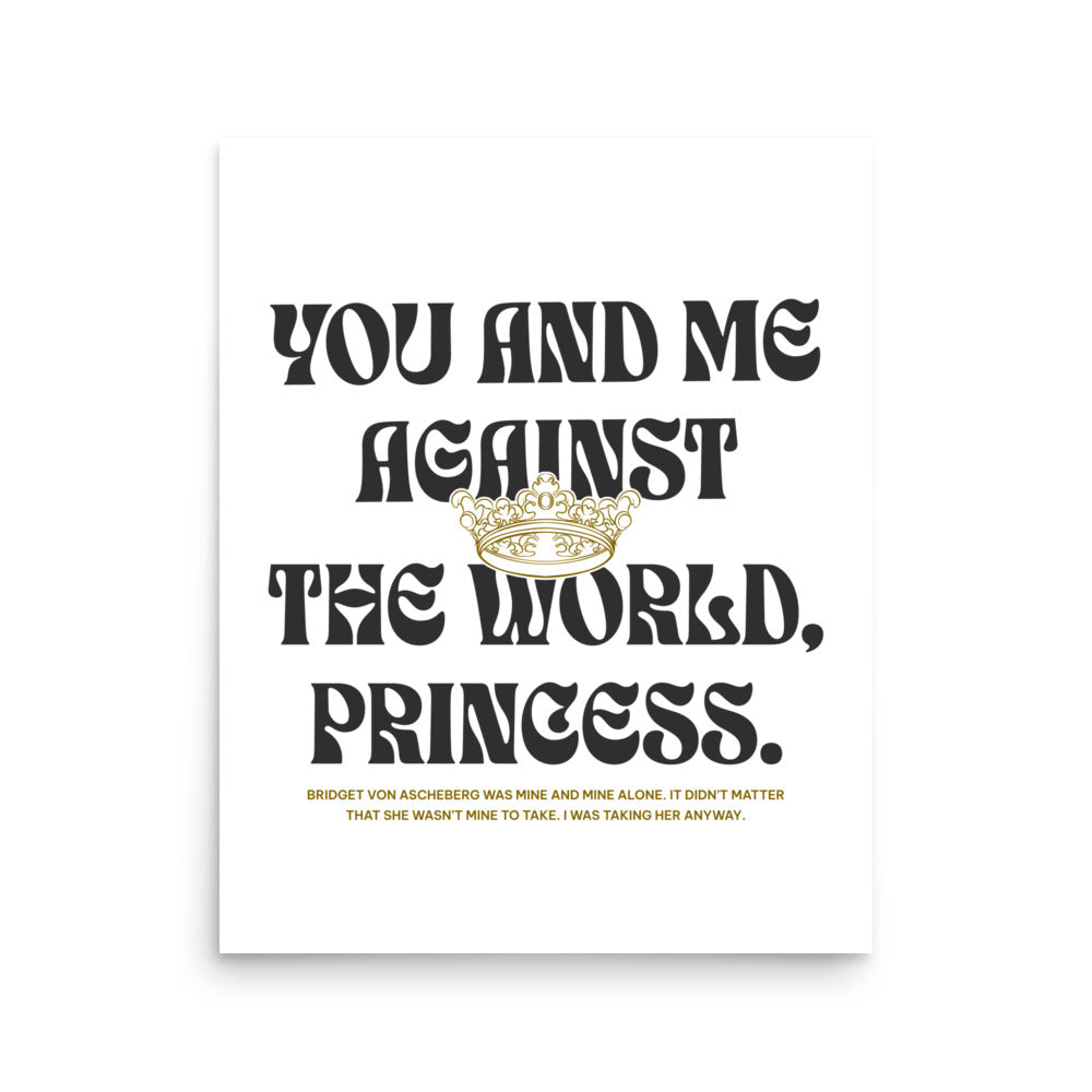 Twisted Games Rhys & Bridget Poster - The Bean Workshop - Ana Huang, poster, Rhys & Bridget, Twisted, Twisted Games