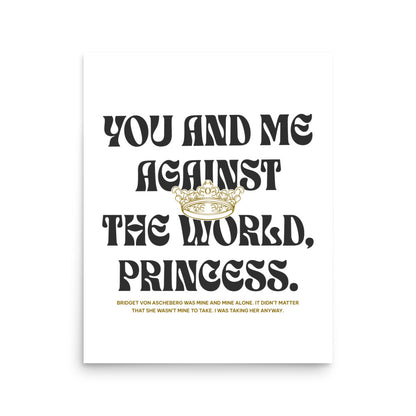 Twisted Games Rhys & Bridget Poster - The Bean Workshop - Ana Huang, poster, Rhys & Bridget, Twisted, Twisted Games