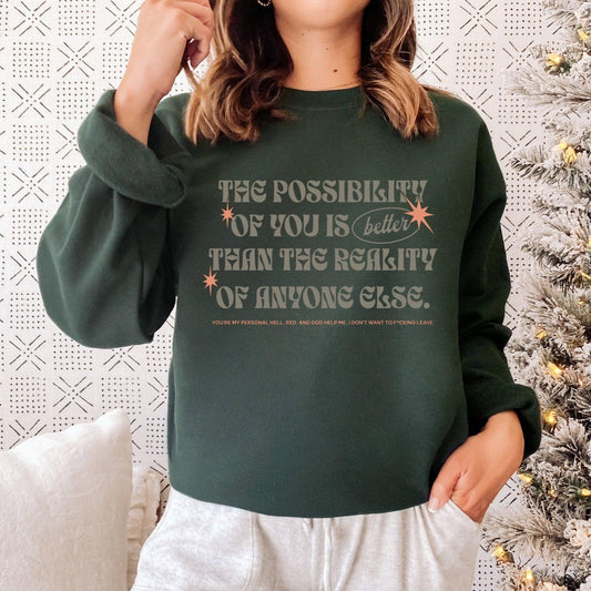 Twisted Hate Josh & Jules Sweatshirt - The Bean Workshop - Ana Huang, Josh & Jules, sweater, sweatshirt, Twisted