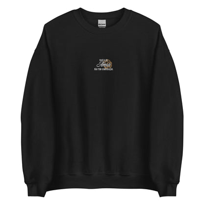 Amor King of Greed Embroidered Sweatshirt