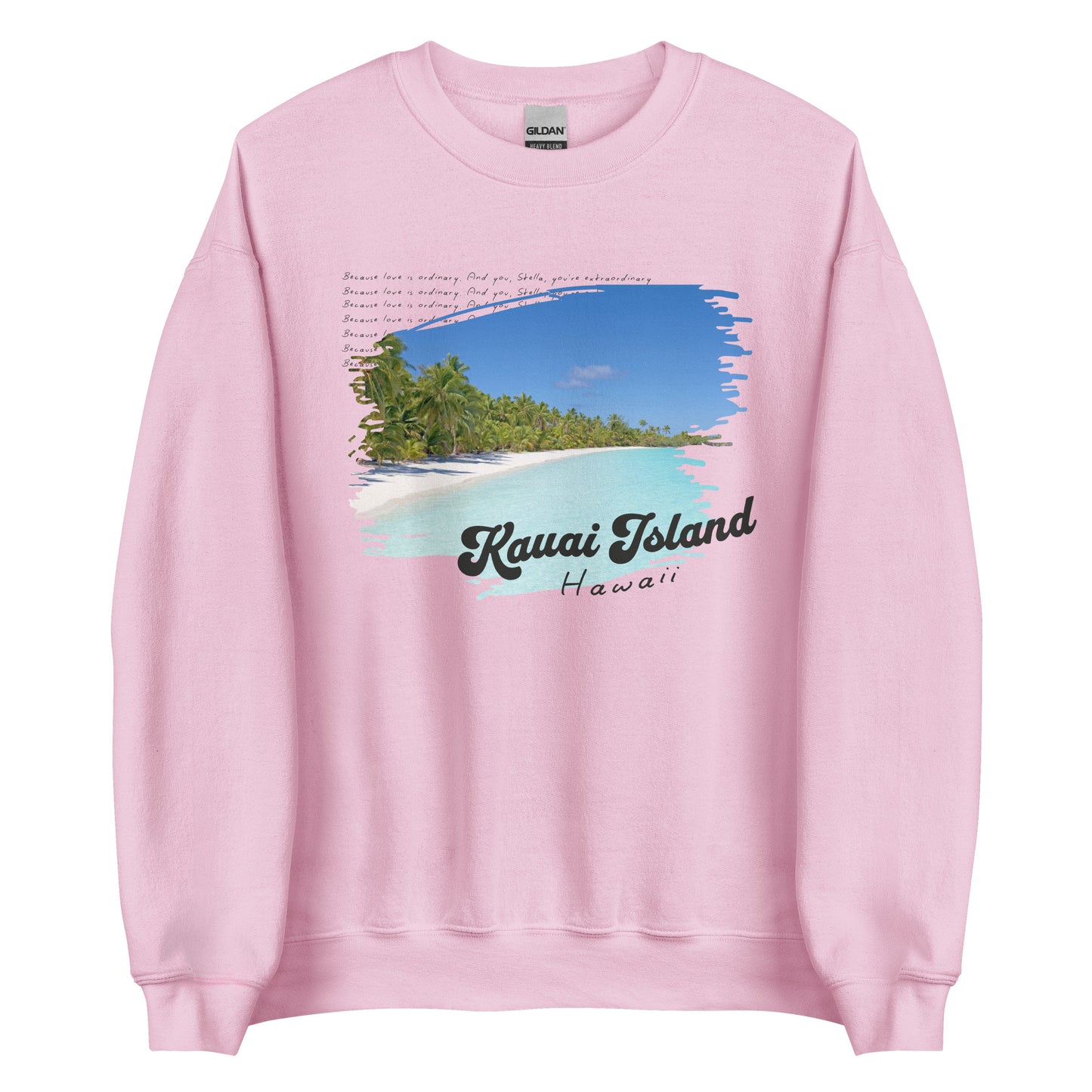 Kauai Island Stella & Christian Sweatshirt