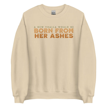 Born From Her Ashes Vhalla Yarl Sweatshirt