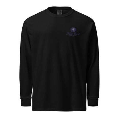 Night Court Embroidered Long Sleeve shirt