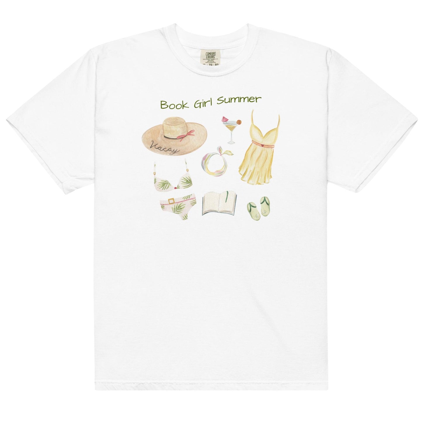 Book Girl Summer Tee Shirt