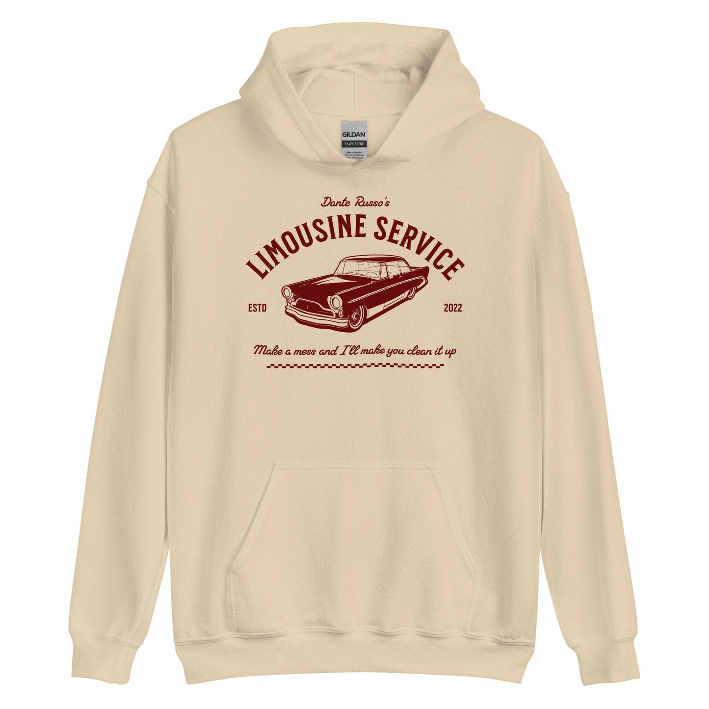 Limousine Service by Dante Russo Hoodie