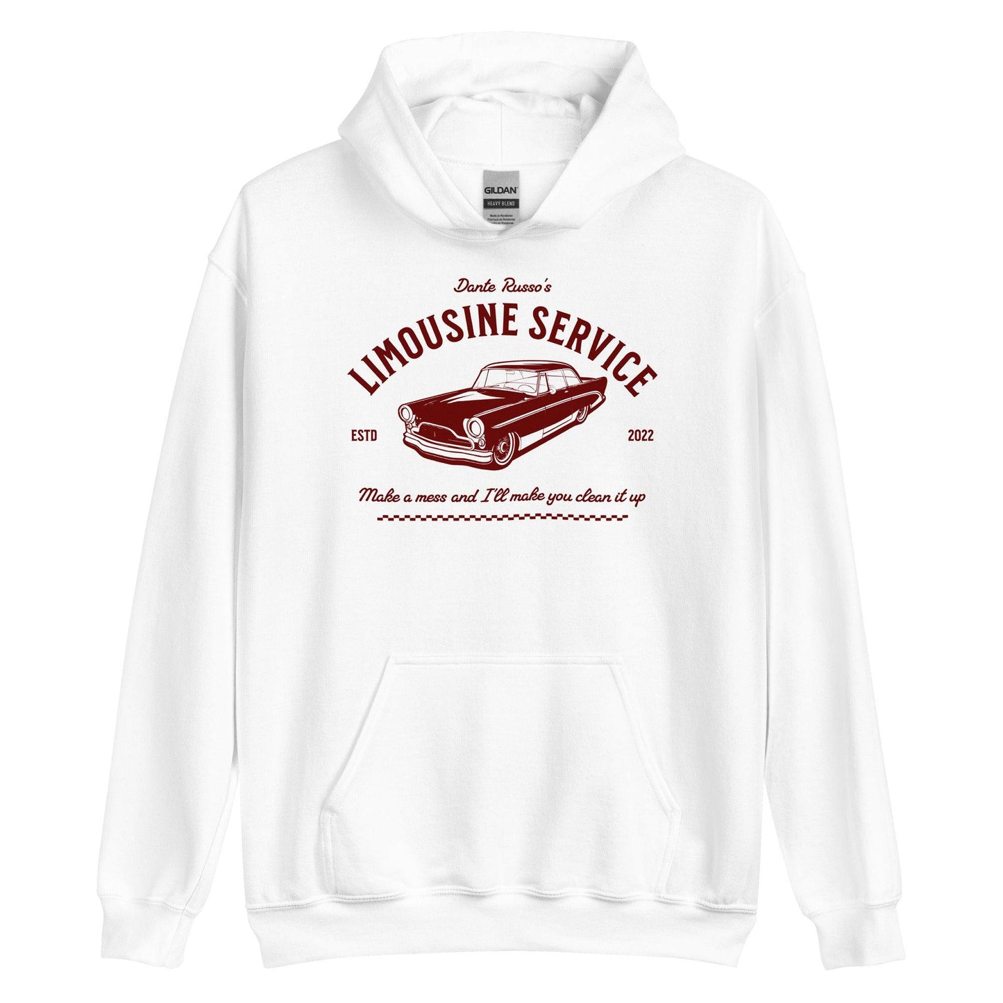 Limousine Service by Dante Russo Hoodie