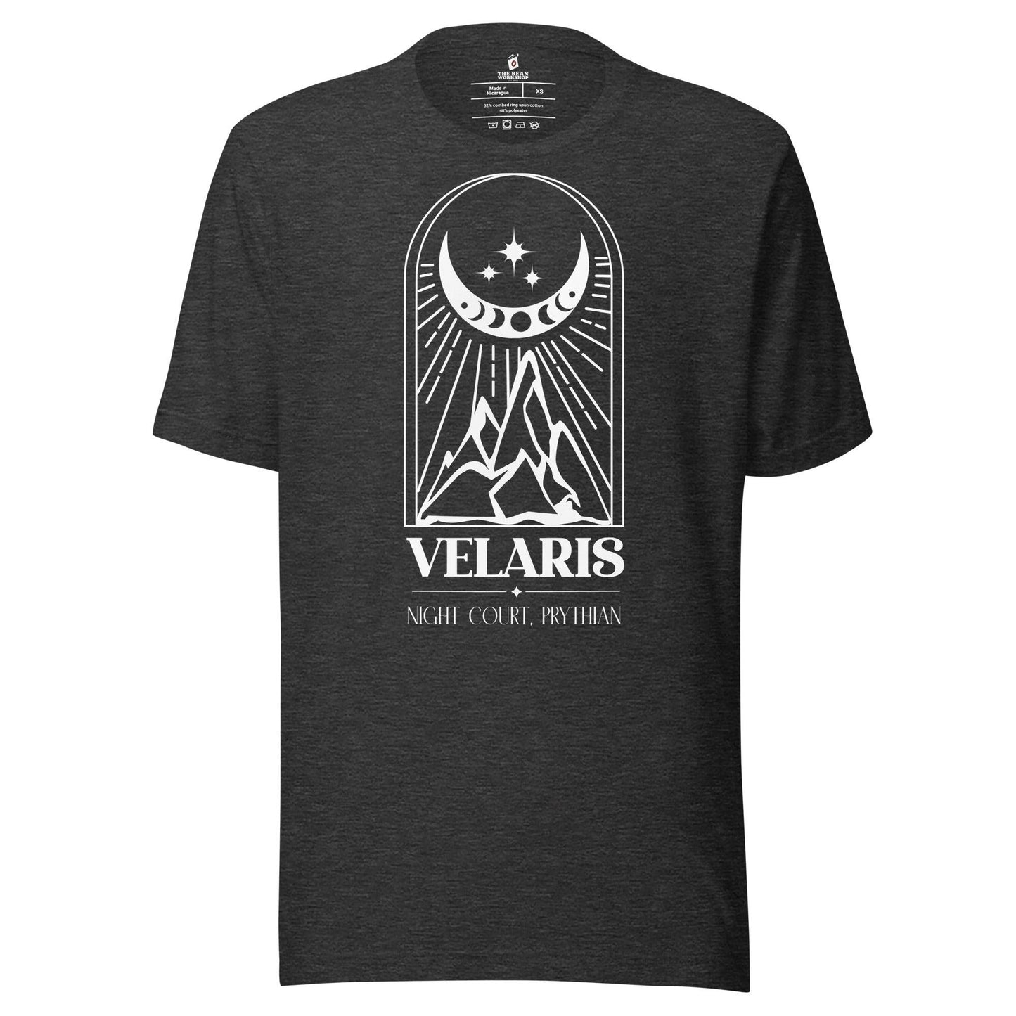 Velaris Night Court T-Shirt - The Bean Workshop - a court of thorns and roses, acotar, feyre archeron, rhysand, sarah j. maas, t-shirt