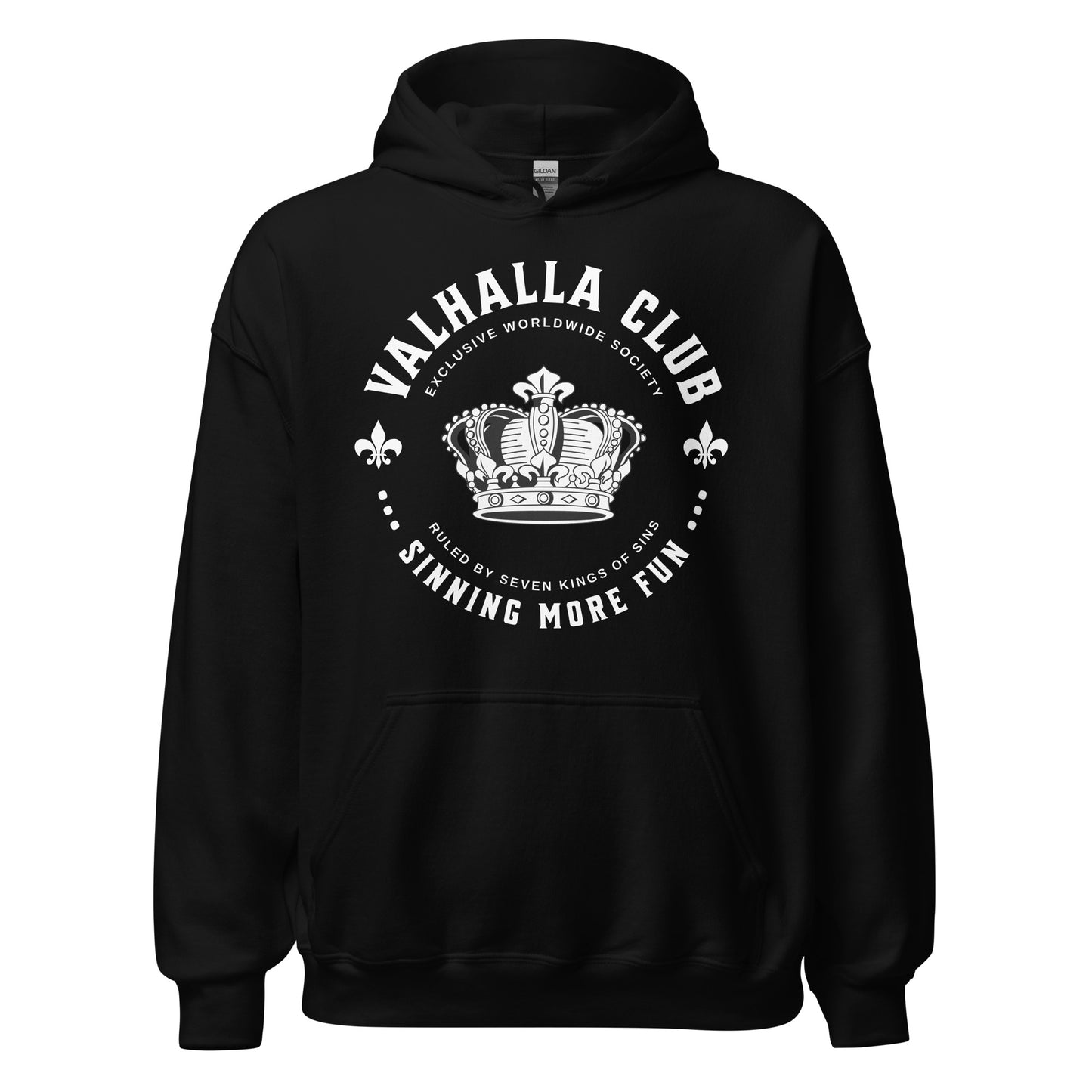 Valhalla Club Hoodie - The Bean Workshop - Ana Huang, bookish fashion, hoodie, Kings of Sin, Reader Apparel, Valhalla Club