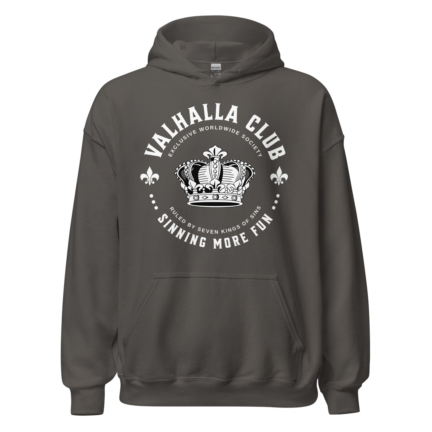 Valhalla Club Hoodie - The Bean Workshop - Ana Huang, bookish fashion, hoodie, Kings of Sin, Reader Apparel, Valhalla Club