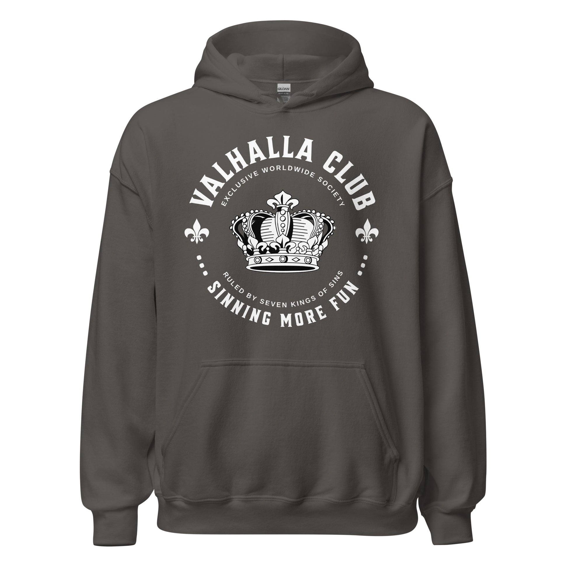 Valhalla Club Hoodie - The Bean Workshop - Ana Huang, bookish fashion, hoodie, Kings of Sin, Reader Apparel, Valhalla Club