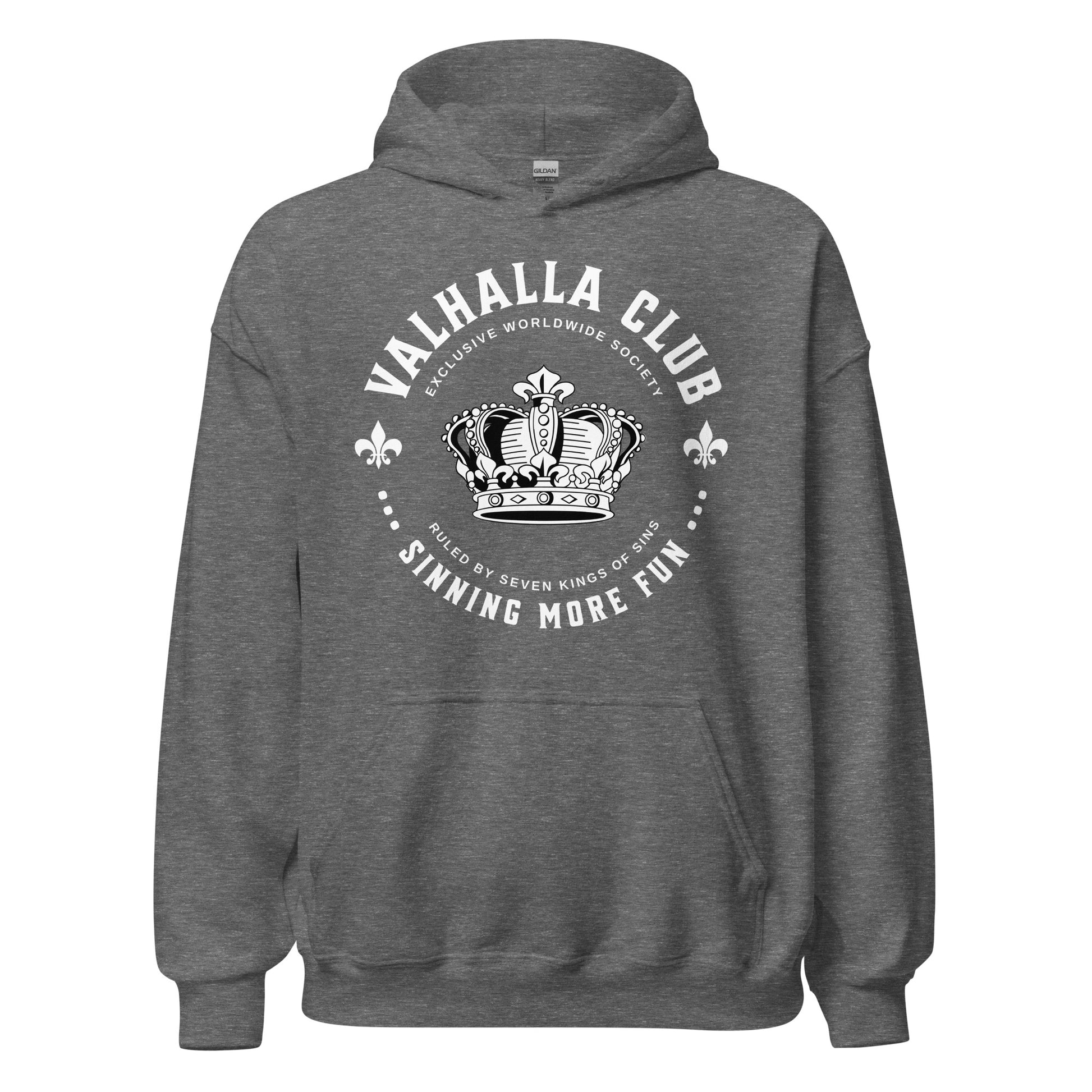 Valhalla Club Hoodie - The Bean Workshop - Ana Huang, bookish fashion, hoodie, Kings of Sin, Reader Apparel, Valhalla Club