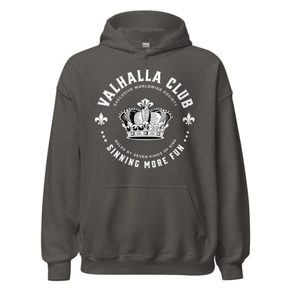 Valhalla Club Hoodie - The Bean Workshop - Ana Huang, bookish fashion, hoodie, Kings of Sin, Reader Apparel, Valhalla Club