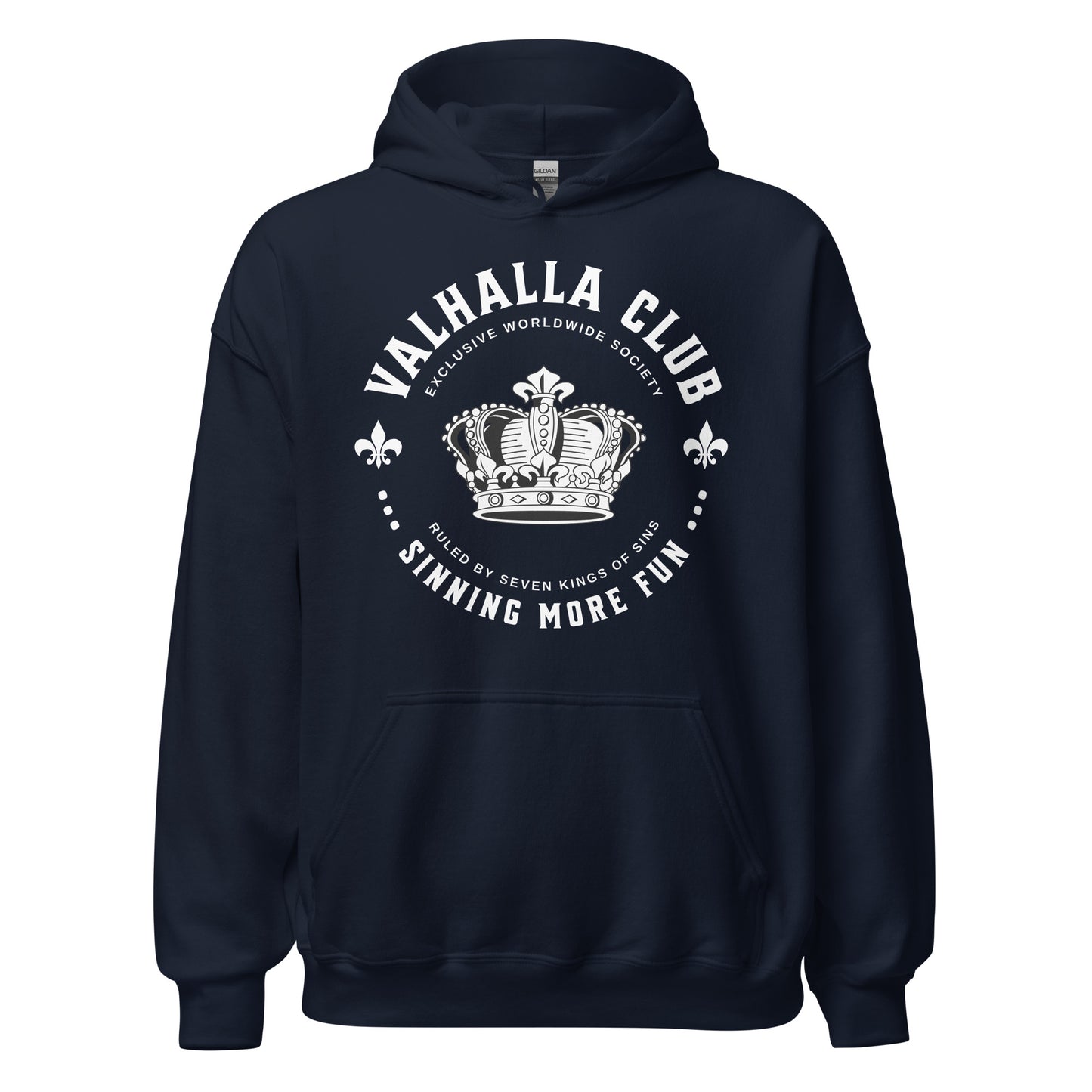 Valhalla Club Hoodie - The Bean Workshop - Ana Huang, bookish fashion, hoodie, Kings of Sin, Reader Apparel, Valhalla Club