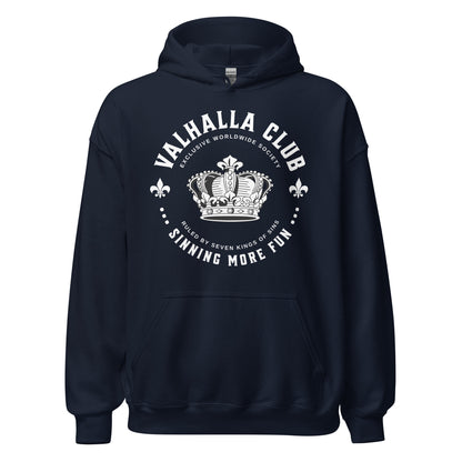 Valhalla Club Hoodie - The Bean Workshop - Ana Huang, bookish fashion, hoodie, Kings of Sin, Reader Apparel, Valhalla Club