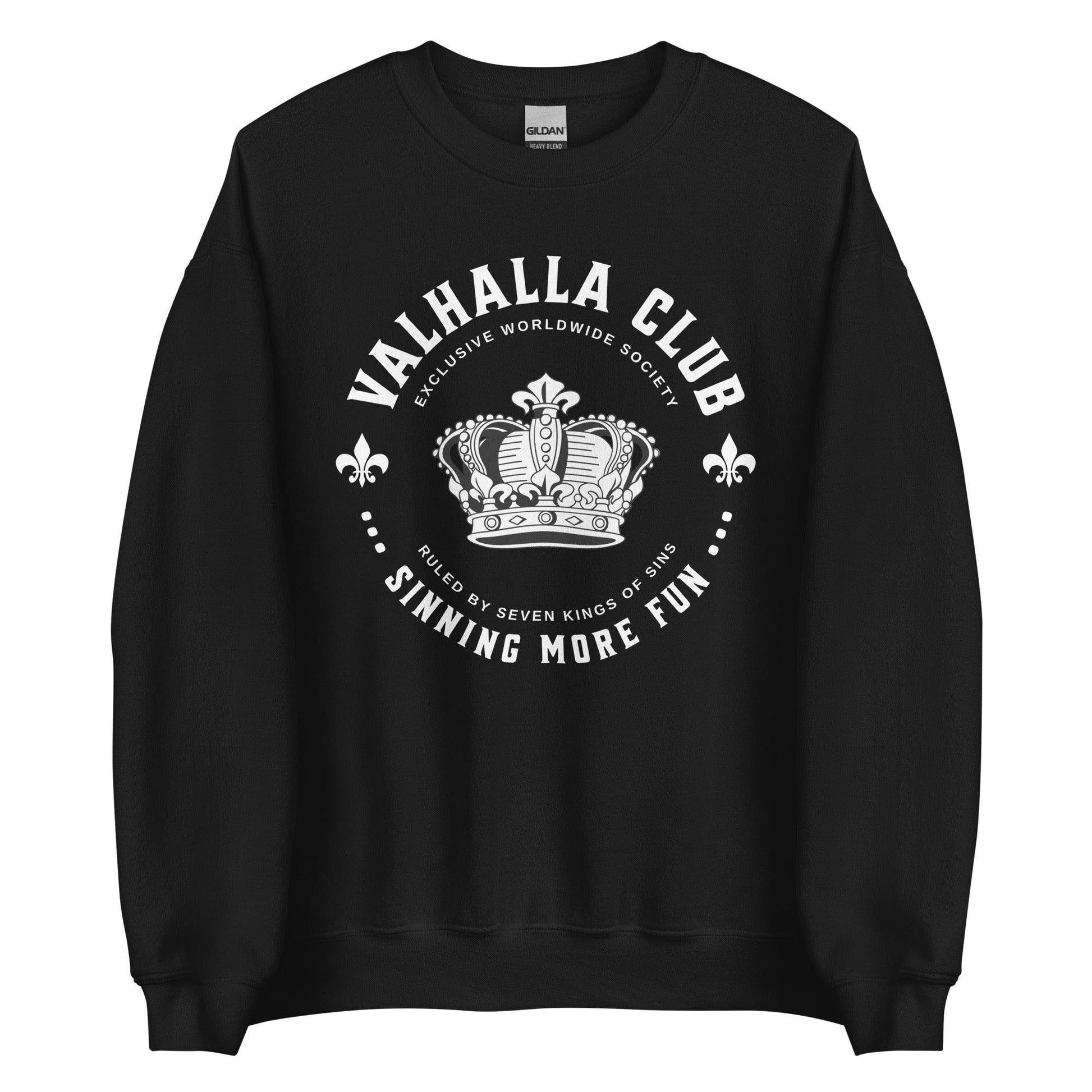 Valhalla Club Sweatshirt - The Bean Workshop - ana huang, kings of sin, sweatshirt