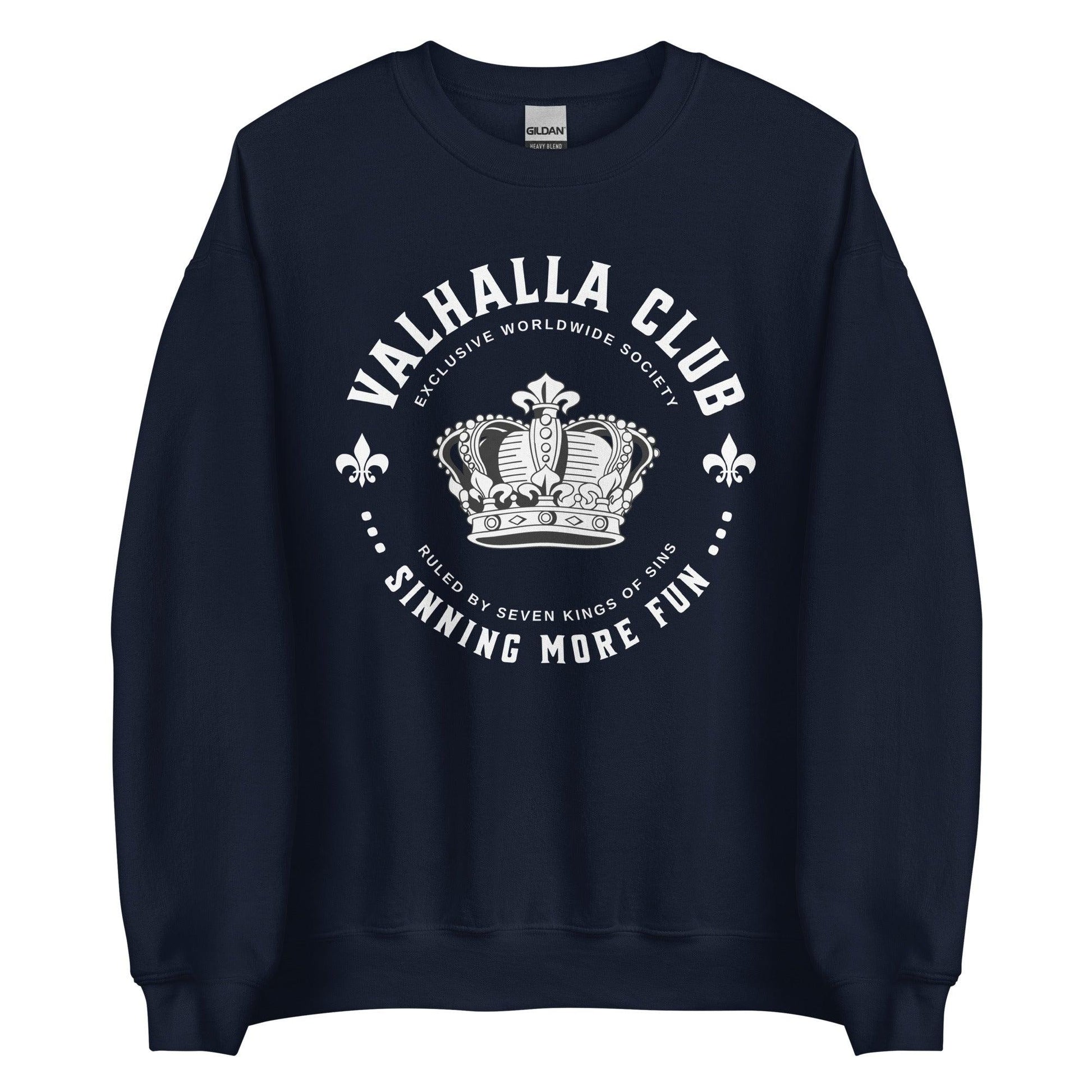 Valhalla Club Sweatshirt - The Bean Workshop - ana huang, kings of sin, sweatshirt