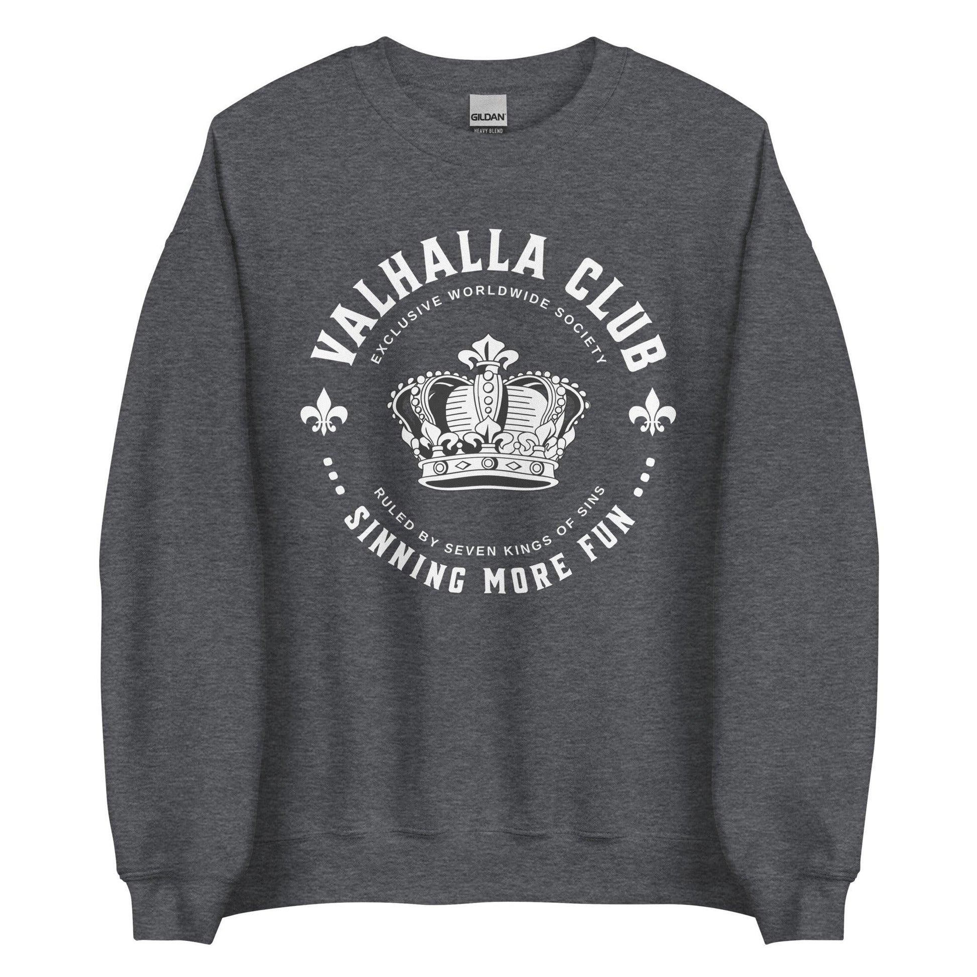 Valhalla Club Sweatshirt - The Bean Workshop - ana huang, kings of sin, sweatshirt