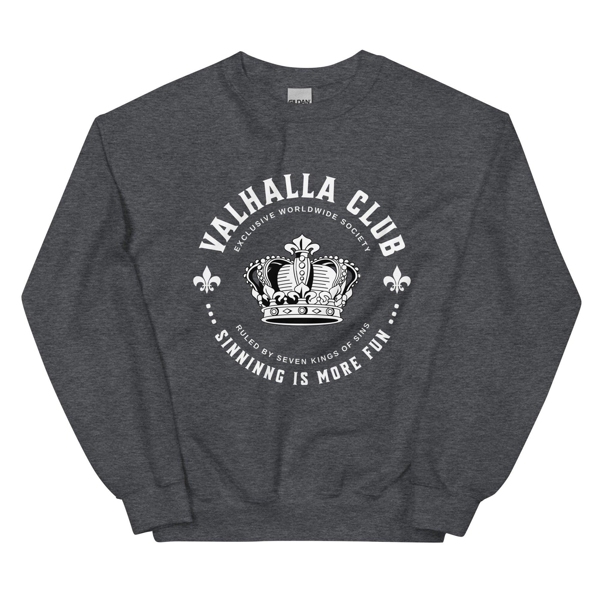 Valhalla Club Sweatshirt - The Bean Workshop - ana huang, kings of sin, sweatshirt