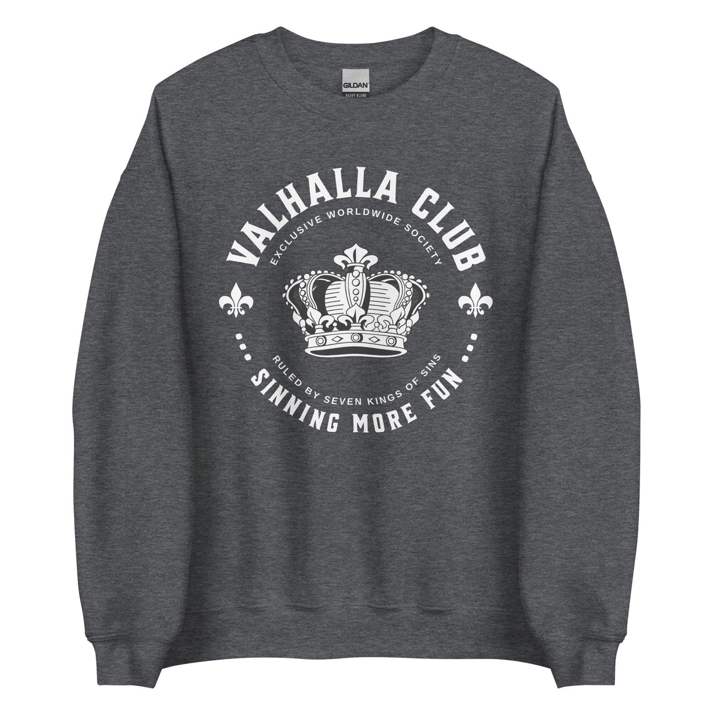 Valhalla Club Sweatshirt - The Bean Workshop - ana huang, kings of sin, sweatshirt
