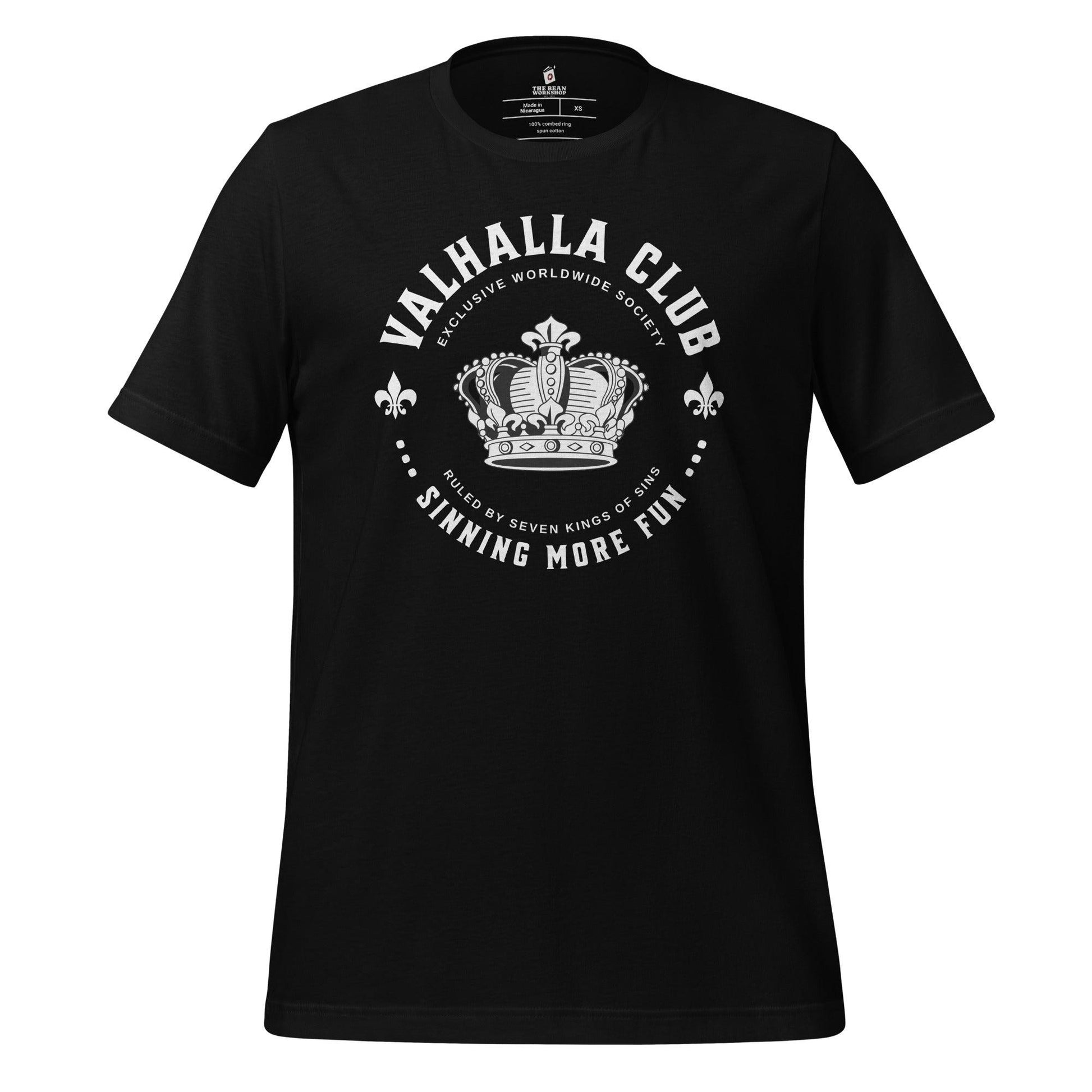 Valhalla Club T-Shirt - The Bean Workshop - ana huang, kings of sin, t-shirt