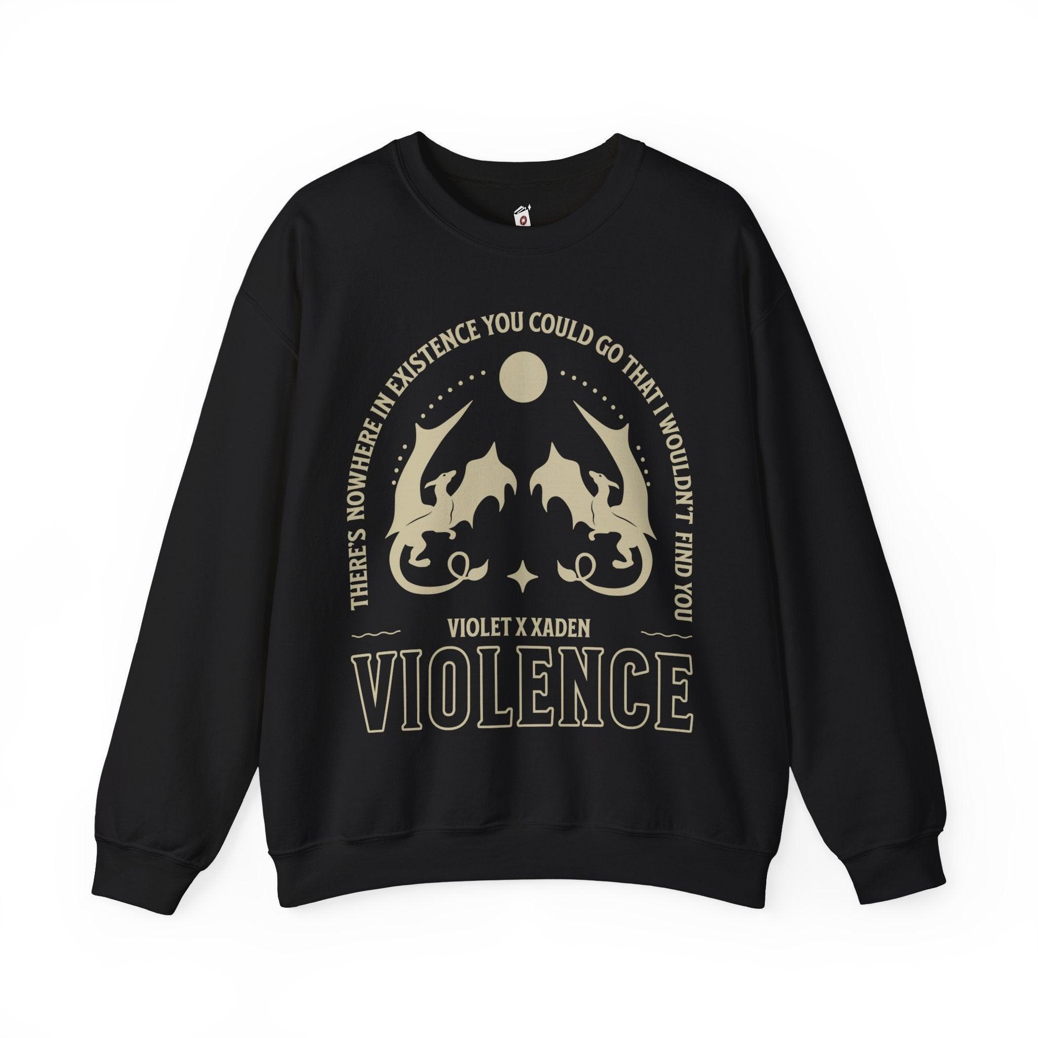 aya ✨ Violence Violet and Xaden Sweatshirt Officially Licensed
