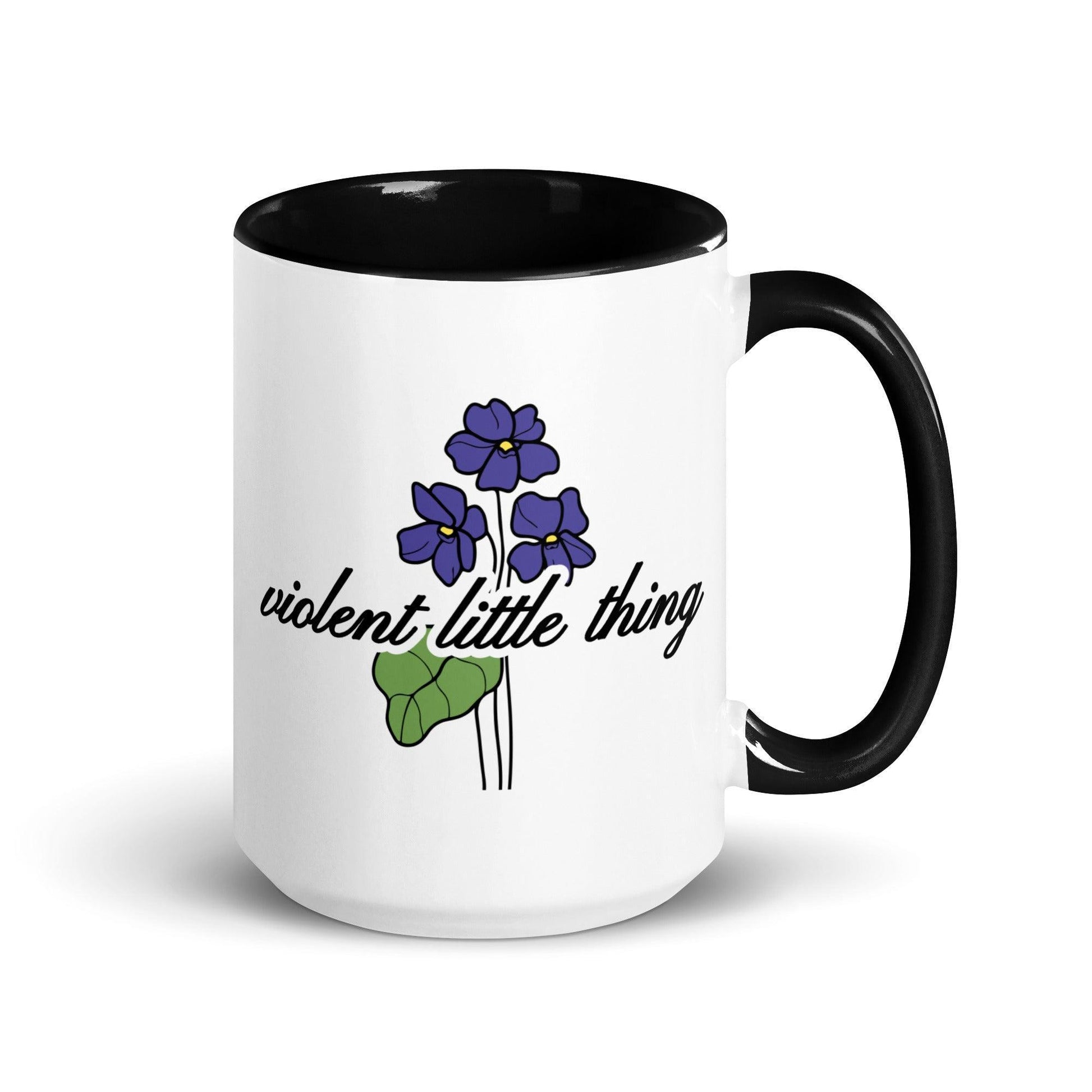 Violent Little Thing Mug - The Bean Workshop - ceramic, ceramic mug, fourth wing, mug, rebecca yarros, violet sorrengail