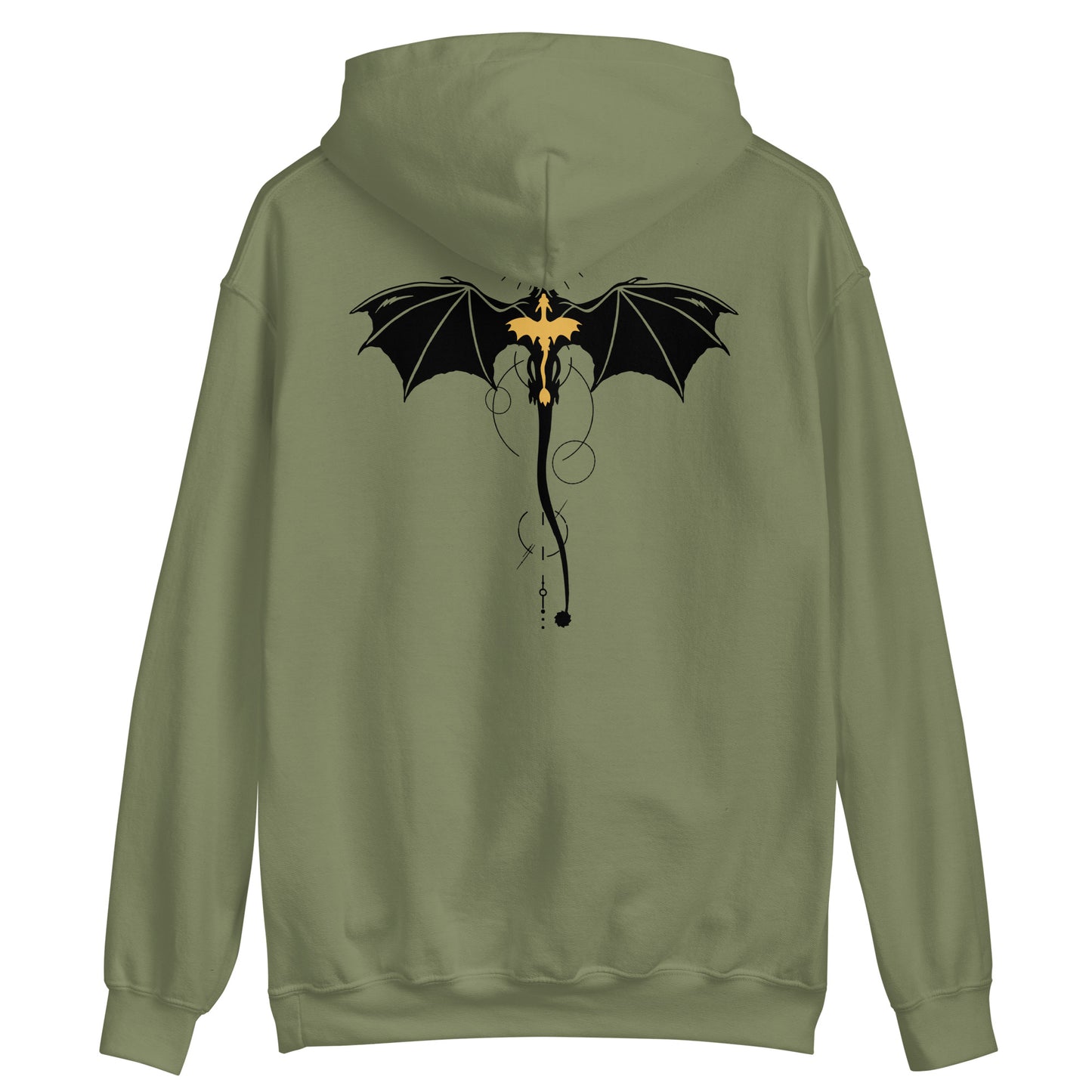 Violet Sorrengail Dragon Relic Hoodie - The Bean Workshop - fourth wing, hoodie, rebecca yarros, violet sorrengail