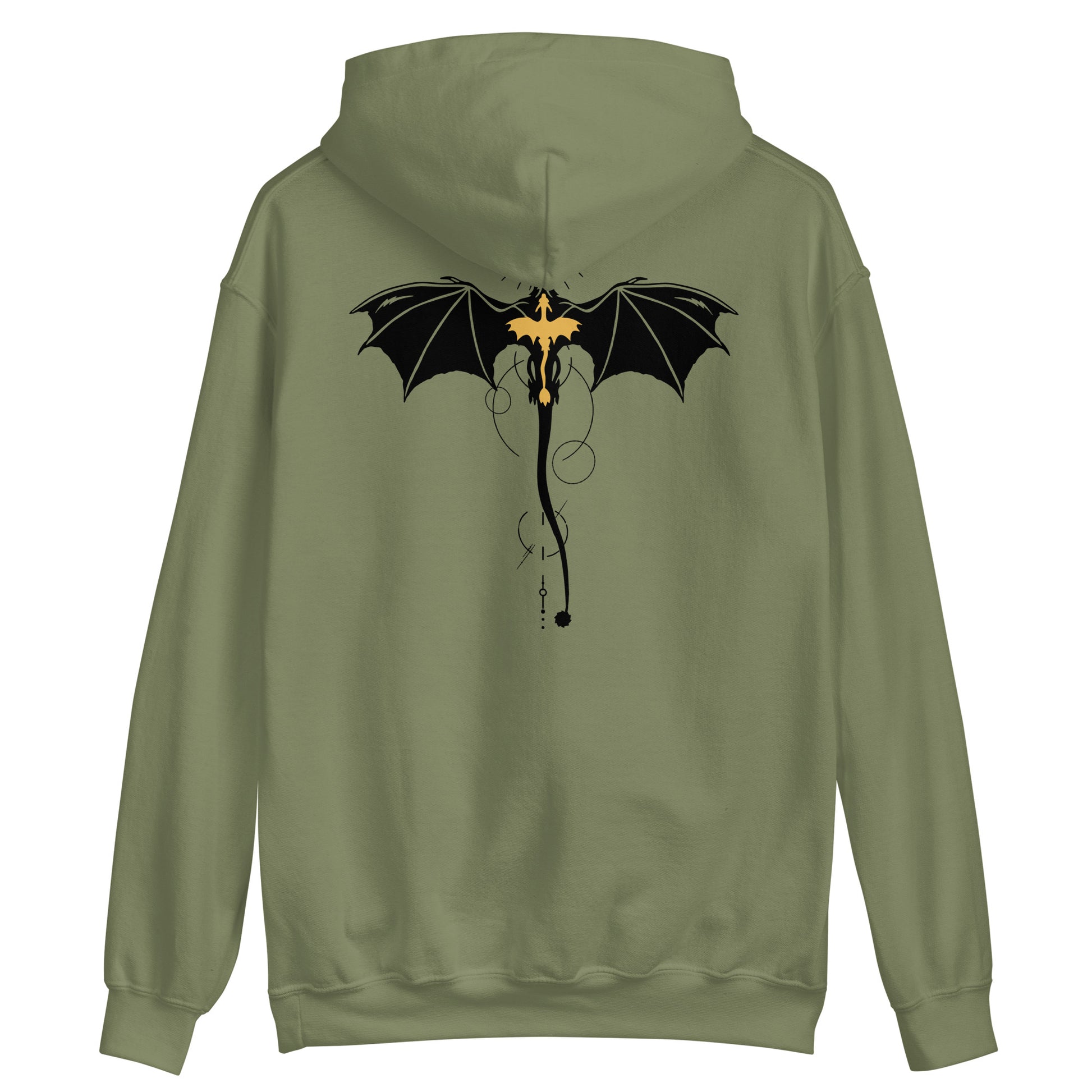 Violet Sorrengail Dragon Relic Hoodie - The Bean Workshop - fourth wing, hoodie, rebecca yarros, violet sorrengail