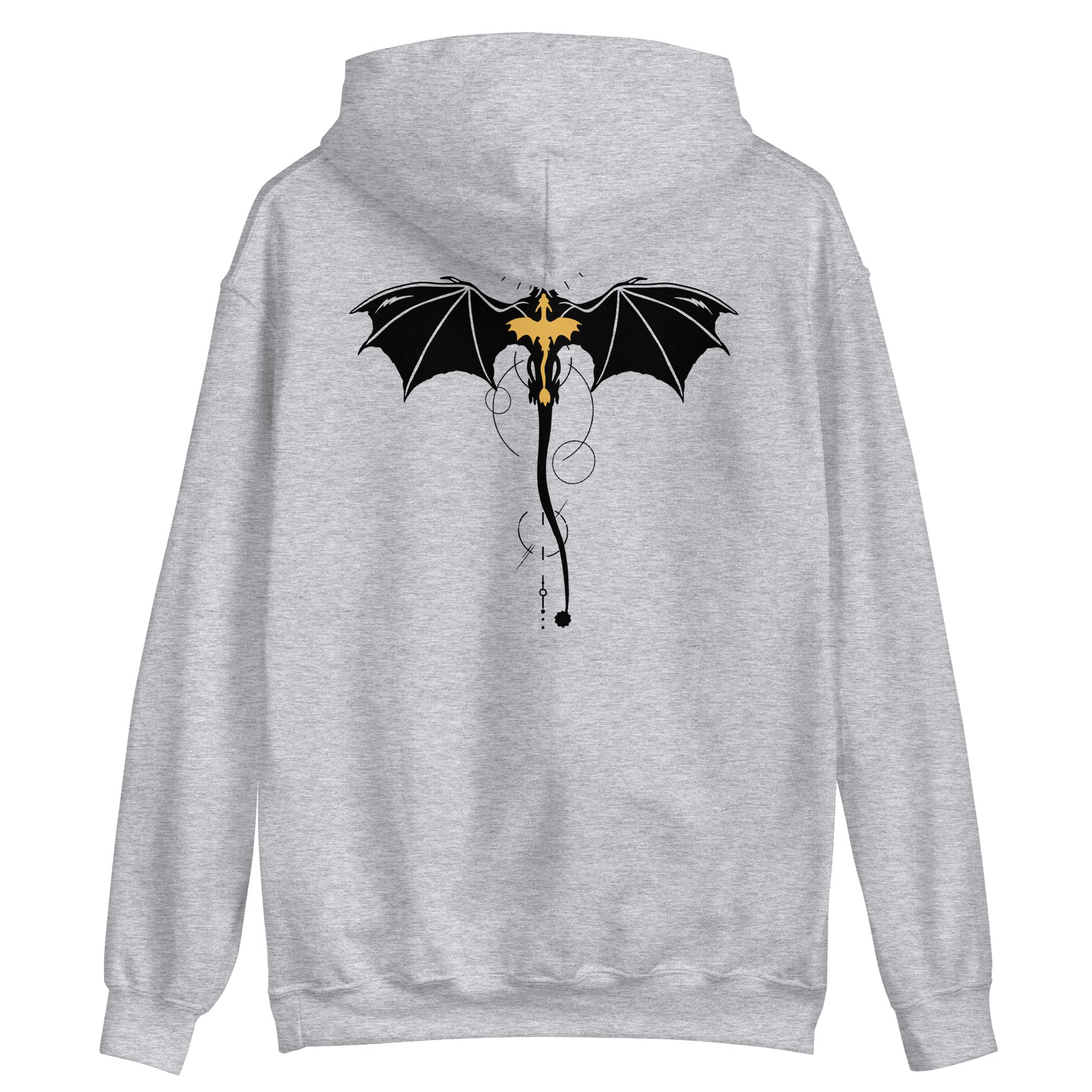 Violet Sorrengail Dragon Relic Hoodie - The Bean Workshop - fourth wing, hoodie, rebecca yarros, violet sorrengail