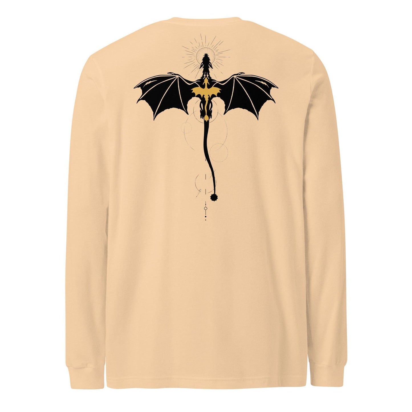Violet Sorrengail Dragon Relic Long Sleeve T-shirt - The Bean Workshop - fourth wing, long sleeve, rebecca yarros, violet sorrengail