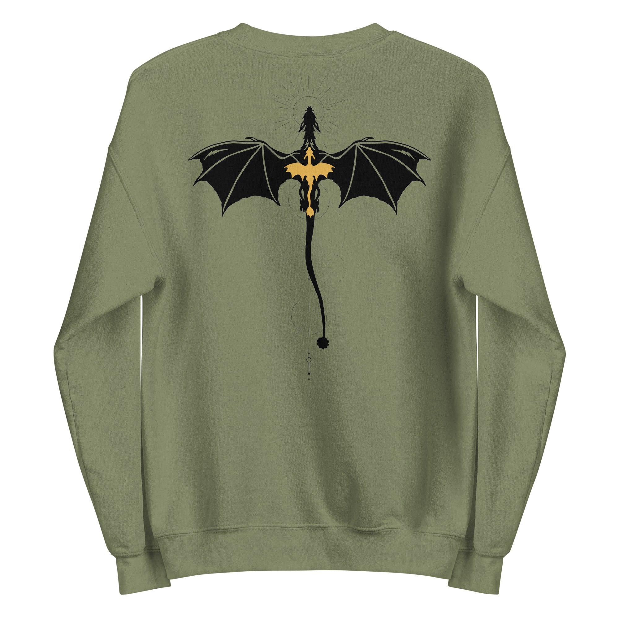 Fourth Wing Rebecca Yarros Violet Sorrengail Black Unisex sold Sweatshirts