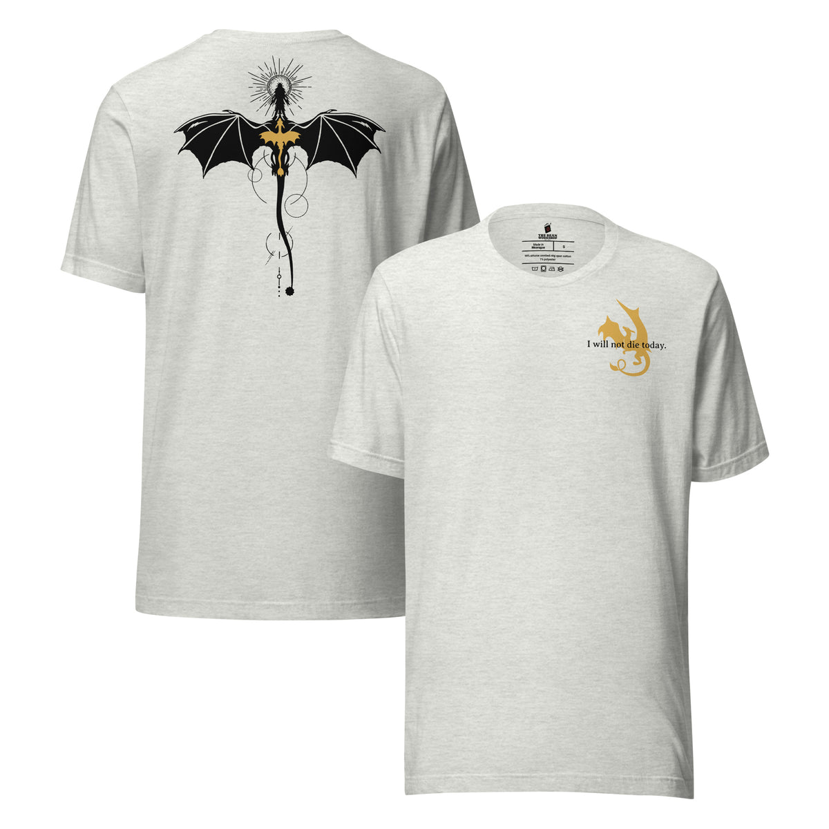 Violet Sorrengail Dragon Relic T-shirt - The Bean Workshop - fourth wing, rebecca yarros, t-shirt, violet sorrengail